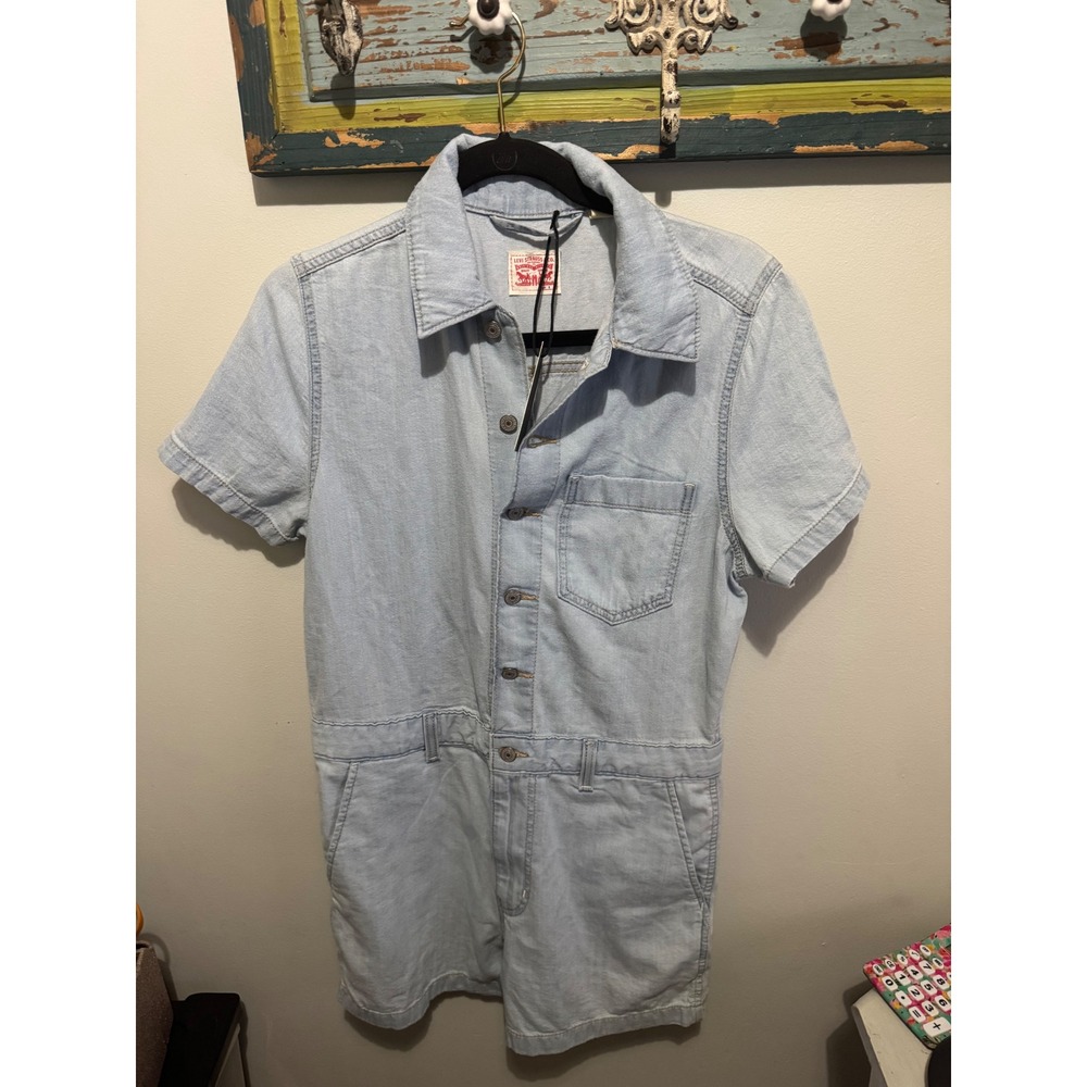 Levi Denim Romper‎